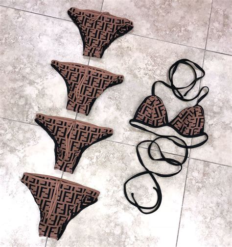 fendi bra and panties set|Fendi turtleneck.